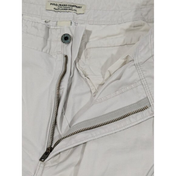 Vintage Ralph Lauren Polo Jeans Co Cargo Shorts Adult 31 Khaki Men - Picture 4 of 7